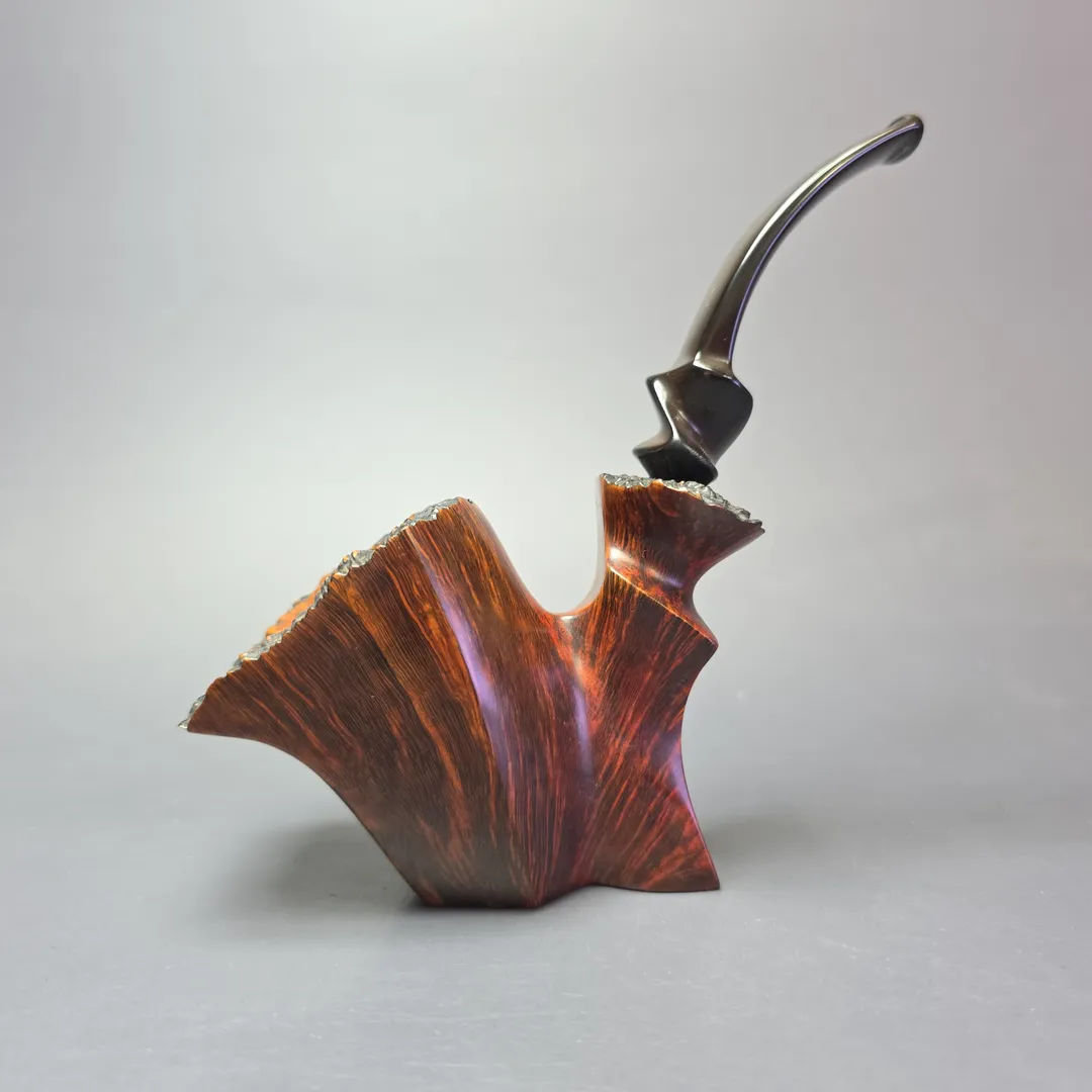 Preben Holm Private Collection A Smooth Freehand Sitter Estate Briar Pipe, Danish Estates - Image 2