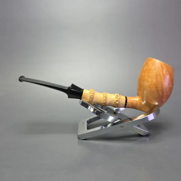 Emiliano Smooth Elf w/ Bamboo & Jupati Estate Briar Pipe, Other Estates - Image 10
