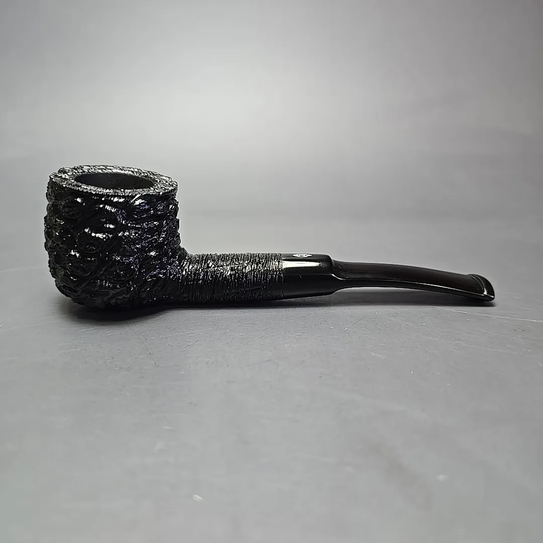Savinelli 150th Anniversary Capri Root Briar 121 KS Rusticated Pot Briar Pipe, New - Image 2