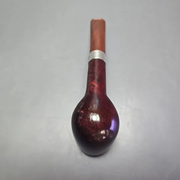 Peterson Irish Harp 106 Smooth Billiard w/ Silver Briar Pipe, New - Image 9