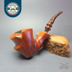 Ben Wade (Preben Holm) Heather XL Smooth Freehand Estate Briar Pipe, Unsmoked