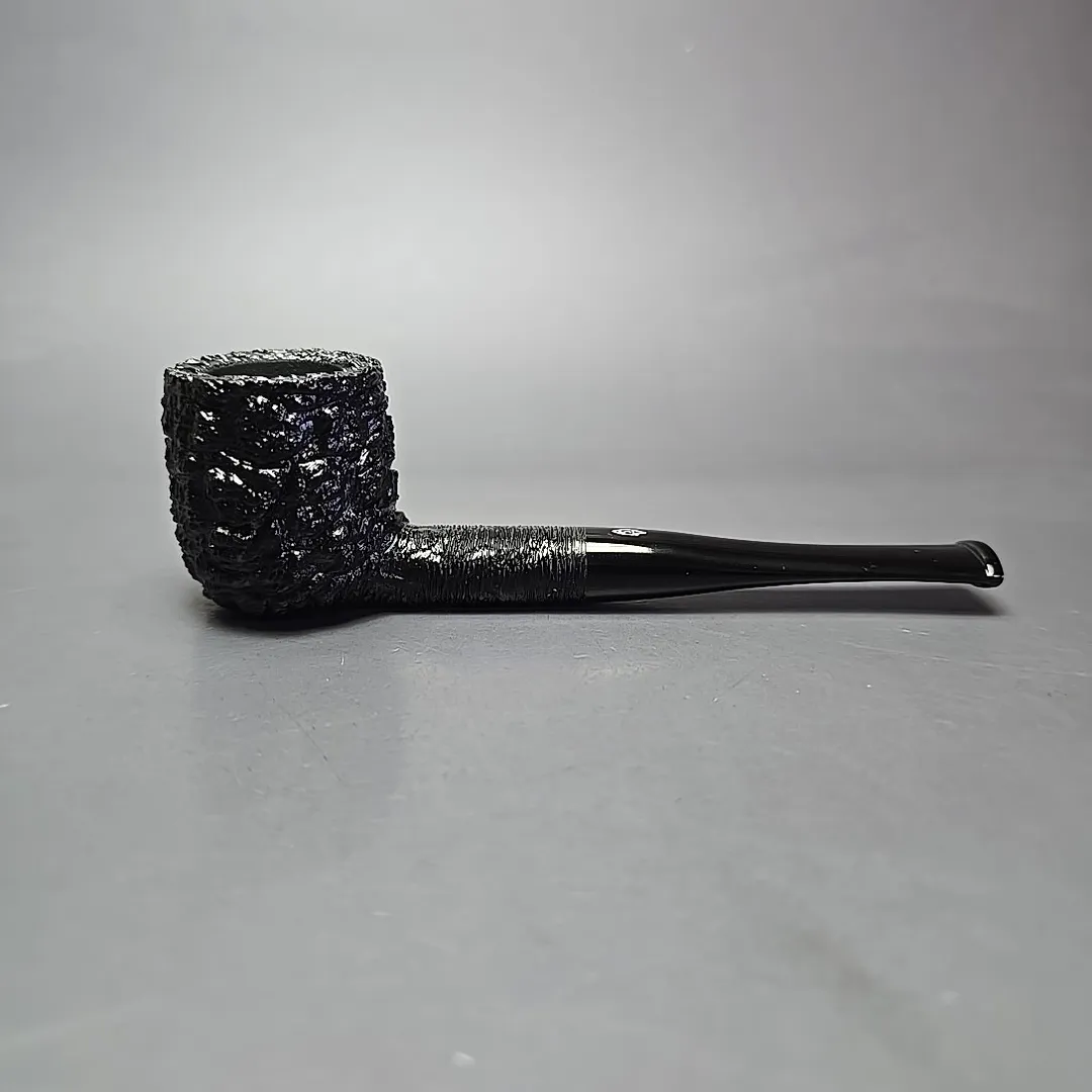 Savinelli 150th Anniversary Capri Root Briar 125 Rusticated Billiard Briar Pipe, New - Image 2