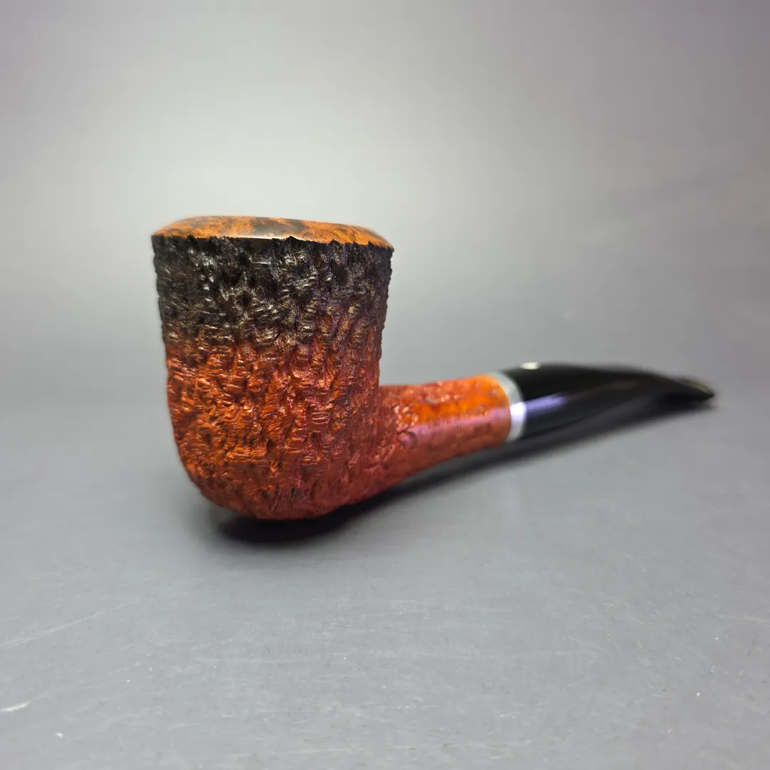 Mauro Armellini Partially Rusticated Dublin Estate Briar Pipe, Italian Estates - Image 2