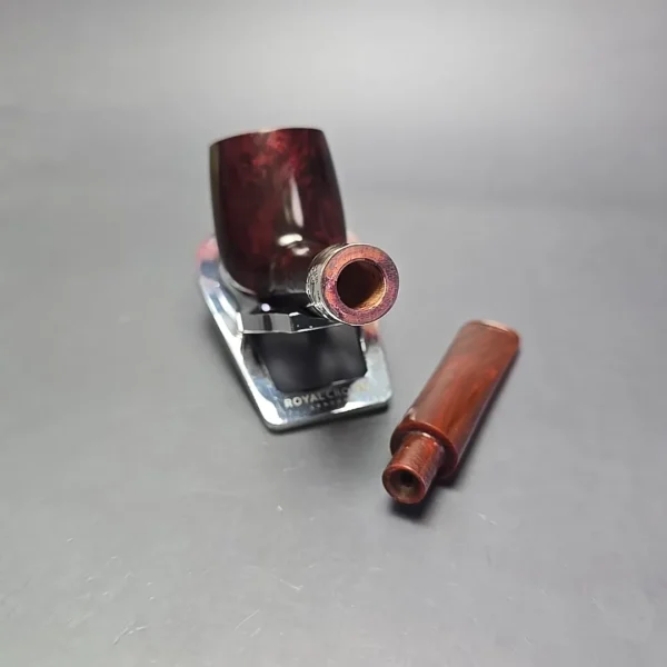 Peterson Irish Harp 106 Smooth Billiard w/ Silver Briar Pipe, New - Image 14