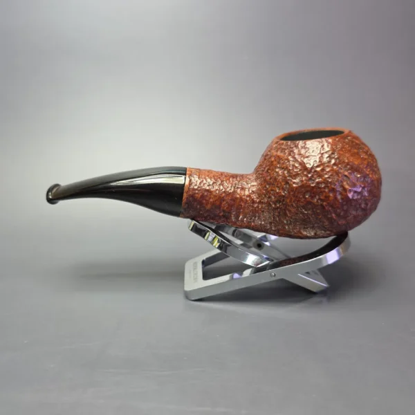 Savinelli Hercules 320 EX Rusticated Author Estate Briar Pipe, Italian Estates - Image 4
