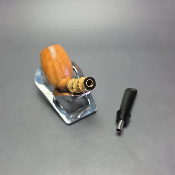 Emiliano Smooth Elf w/ Bamboo & Jupati Estate Briar Pipe, Other Estates - Image 3