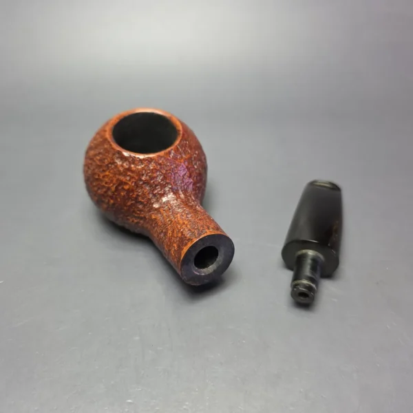Savinelli Hercules 320 EX Rusticated Author Estate Briar Pipe, Italian Estates - Image 9