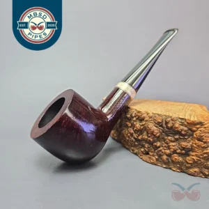 Jacobean (by Les Wood) Reo 206 Smooth Pot Estate Briar Pipe, Unsmoked