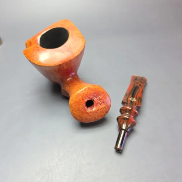 Ben Wade (Preben Holm) Heather XL Smooth Freehand Estate Briar Pipe, Unsmoked - Image 11