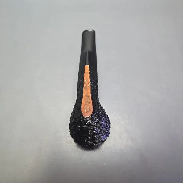 Savinelli 150th Anniversary Capri Root Briar 504 Rusticated Bulldog Briar Pipe, New - Image 9