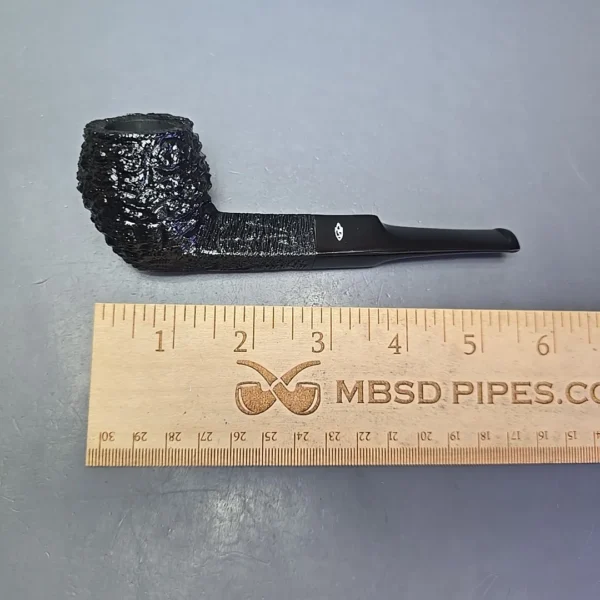 Savinelli 150th Anniversary Capri Root Briar 504 Rusticated Bulldog Briar Pipe, New - Image 11