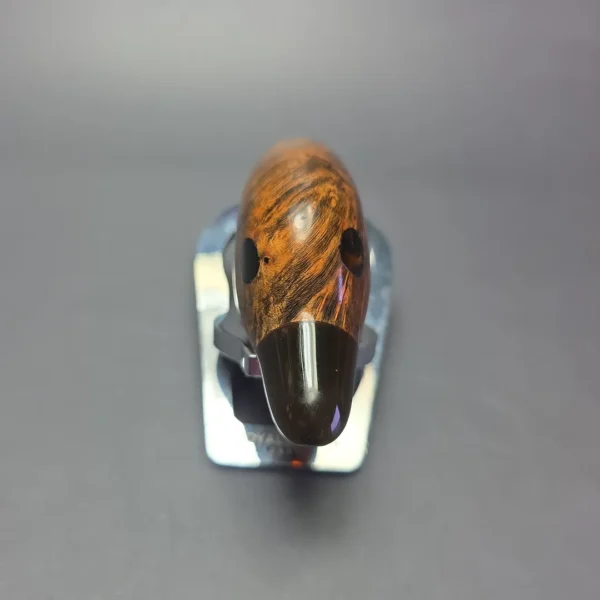 Nording Handmade Duck Head w/ Wind Cap Estate Briar Pipe, Unsmoked - Image 6