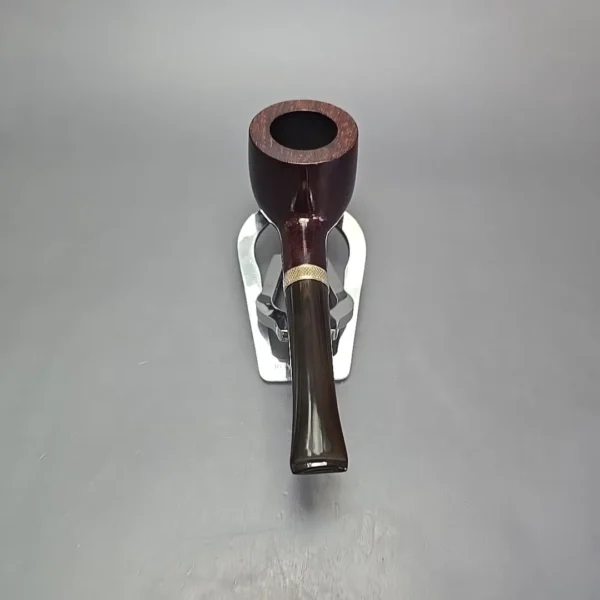 Jacobean (by Les Wood) Reo 206 Smooth Pot Estate Briar Pipe, Unsmoked - Image 5