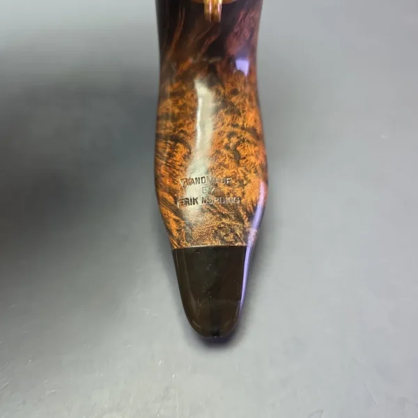 Nording Handmade Duck Head w/ Wind Cap Estate Briar Pipe, Unsmoked - Image 7