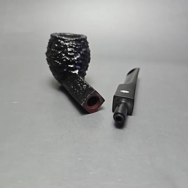 Savinelli 150th Anniversary Capri Root Briar 504 Rusticated Bulldog Briar Pipe, New - Image 13