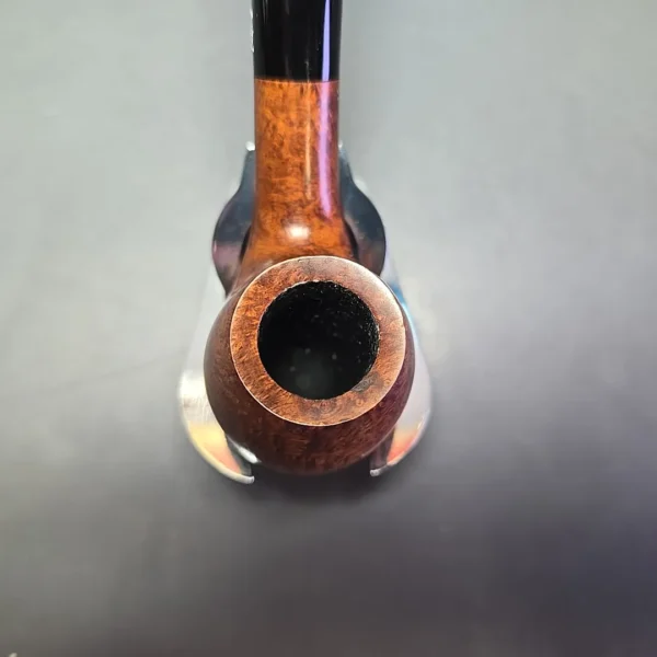 Gigi Millennium Smooth Brandy Estate Briar Pipe, Unsmoked, 9mm - Image 6