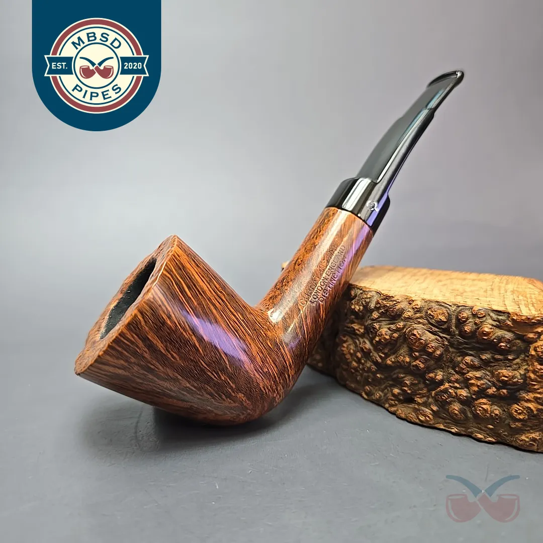 Charatan's Make Distinction Smooth Dublin Estate Briar Pipe, English Estates