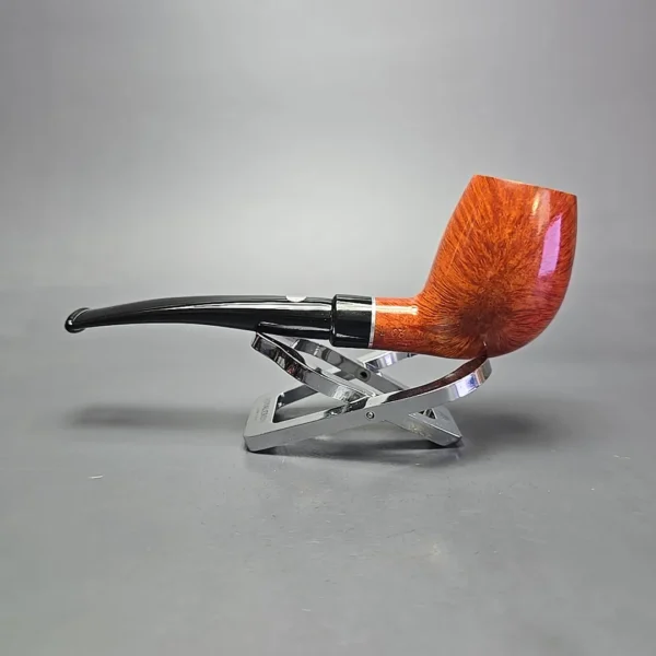 Mastro de Paja Dolce Vita L 03 Smooth Brandy Estate Briar Pipe, Unsmoked, 9mm - Image 4