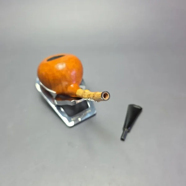 Xin Li Smooth Acorn w/ Bamboo & Boxwood Estate Briar Pipe, Unsmoked - Image 12