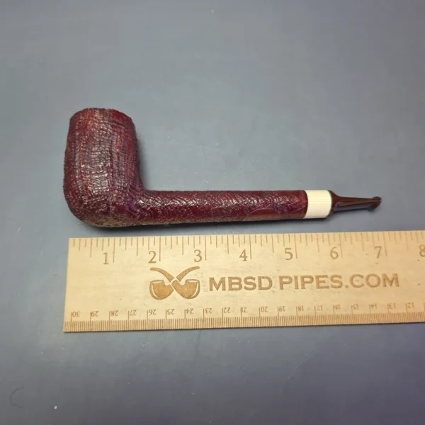 Jody Davis 2021 Friar C Sandblasted Lumberman w/ Ivorite Estate Briar Pipe, American Estates - Image 11