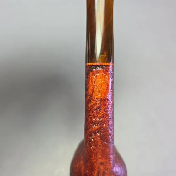 Smith House Vintage Sandblasted Liverpool Handmade Briar Pipe, New - Image 8