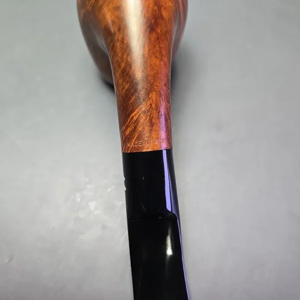 Gigi Millennium Smooth Brandy Estate Briar Pipe, Unsmoked, 9mm - Image 11