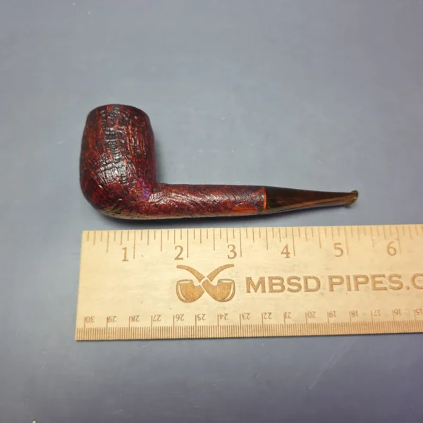 Smith House Vintage Sandblasted Liverpool Handmade Briar Pipe, New - Image 9