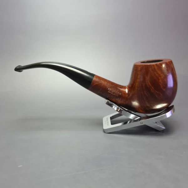 James Upshall A Grade Group 6 Smooth Bent Apple Estate Briar Pipe, Unsmoked - Image 4