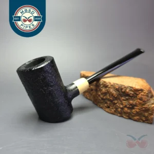 MBSD Briars “Re-Don” Sandblasted Poker w/ Boxwood, Briar Pipe, New