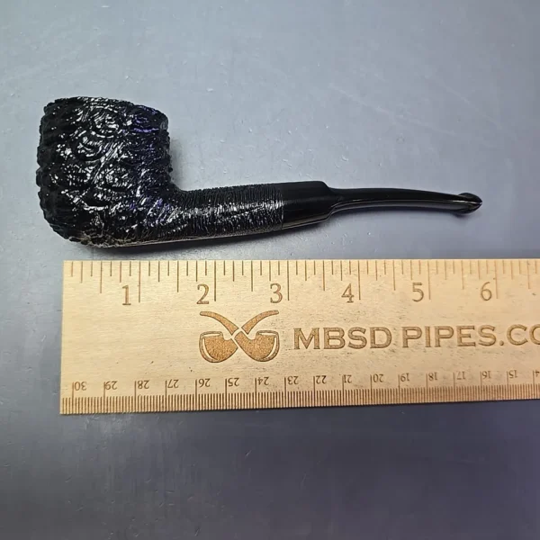 Savinelli 150th Anniversary Capri Root Briar 121 KS Rusticated Pot Briar Pipe, New - Image 11
