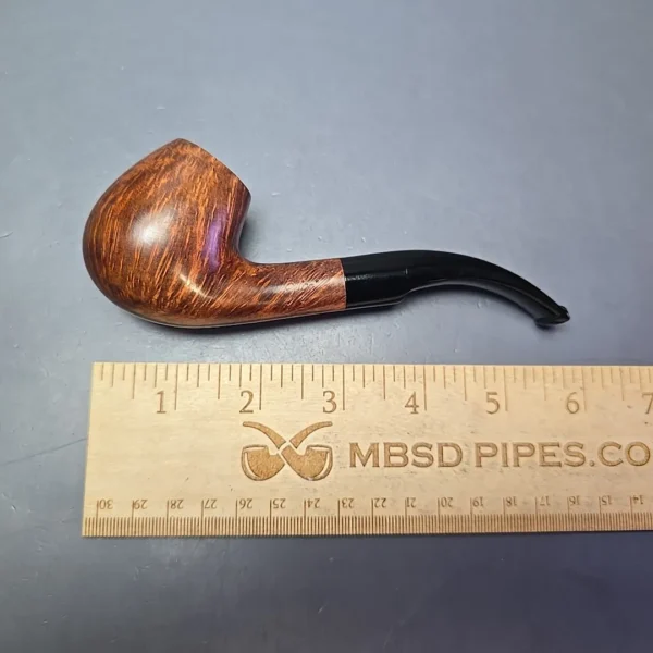 Gigi Millennium Smooth Brandy Estate Briar Pipe, Unsmoked, 9mm - Image 13