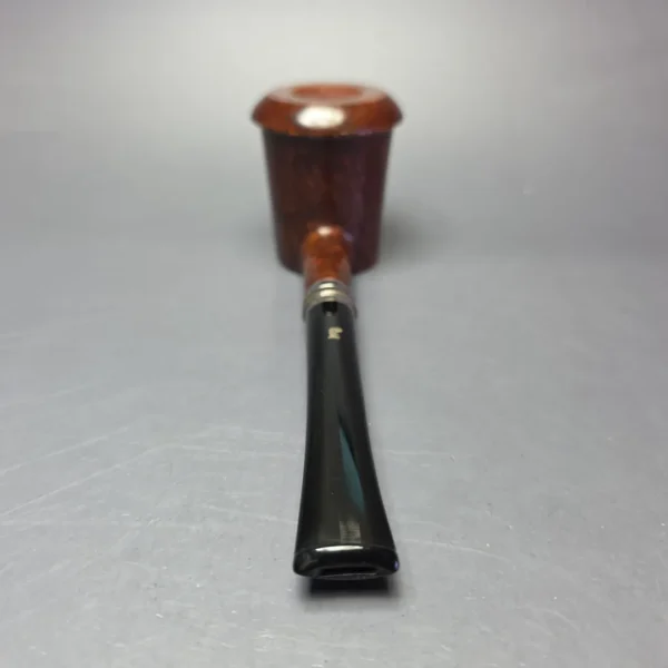 Ser Jacopo Imago L1 C Smooth Poker Sitter w/ Silver Estate Briar Pipe, Unsmoked - Image 6