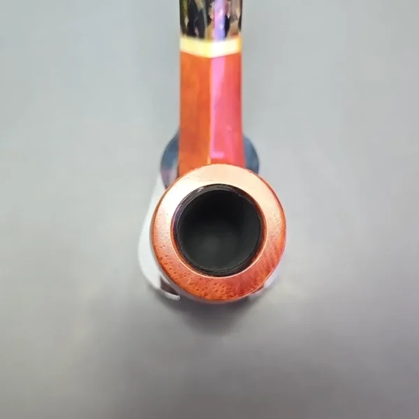 Lane Limited Smooth Bent Billiard w/ Acrylic Estate Briar Pipe, Italian Estates - Image 6