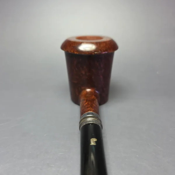 Ser Jacopo Imago L1 C Smooth Poker Sitter w/ Silver Estate Briar Pipe, Unsmoked - Image 7