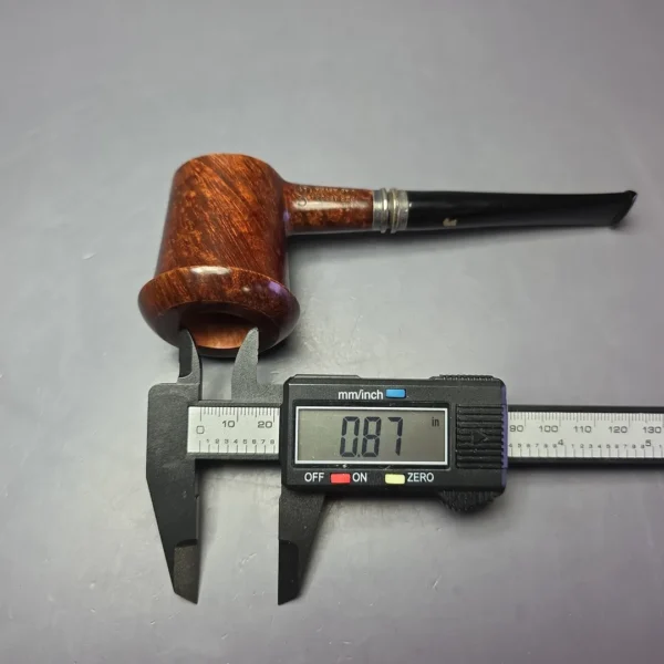 Ser Jacopo Imago L1 C Smooth Poker Sitter w/ Silver Estate Briar Pipe, Unsmoked - Image 12