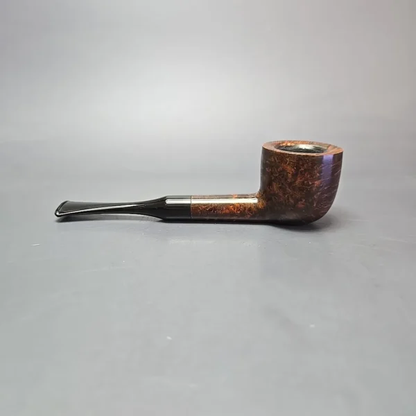 Sasieni Family Era Sportsman Fantail Smooth Pot Estate Briar Pipe, English Estates - Image 4