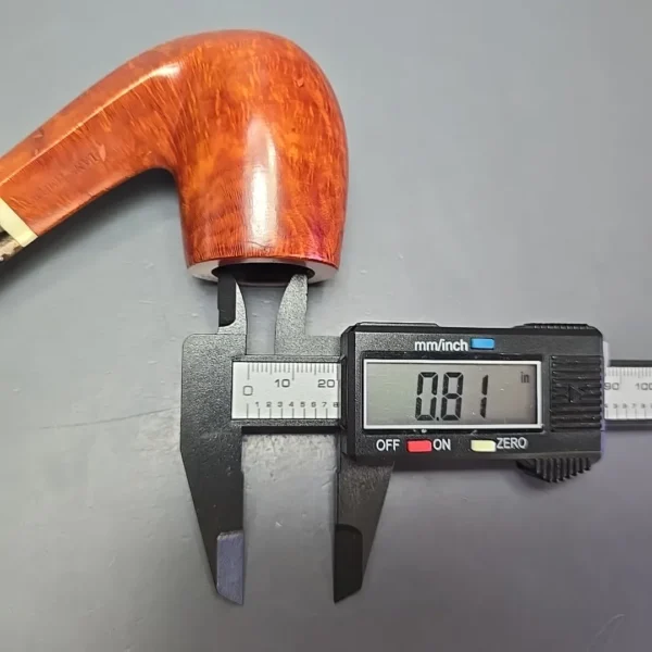 Lane Limited Smooth Bent Billiard w/ Acrylic Estate Briar Pipe, Italian Estates - Image 13