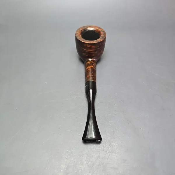 Sasieni Family Era Sportsman Fantail Smooth Pot Estate Briar Pipe, English Estates - Image 5