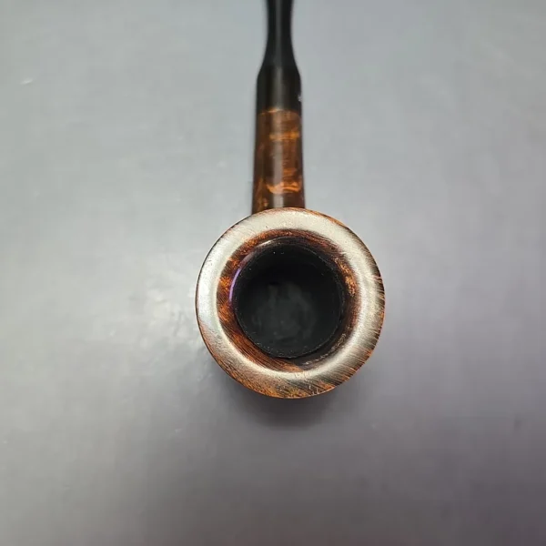 Sasieni Family Era Sportsman Fantail Smooth Pot Estate Briar Pipe, English Estates - Image 6