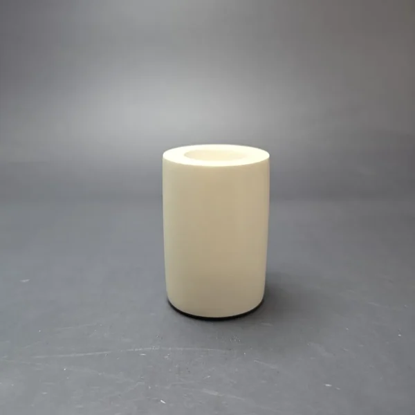 MBSD Meerschaum Deluxe Smooth Poker Block Meerschaum Pipe, Briar-Mortise, New - Image 4
