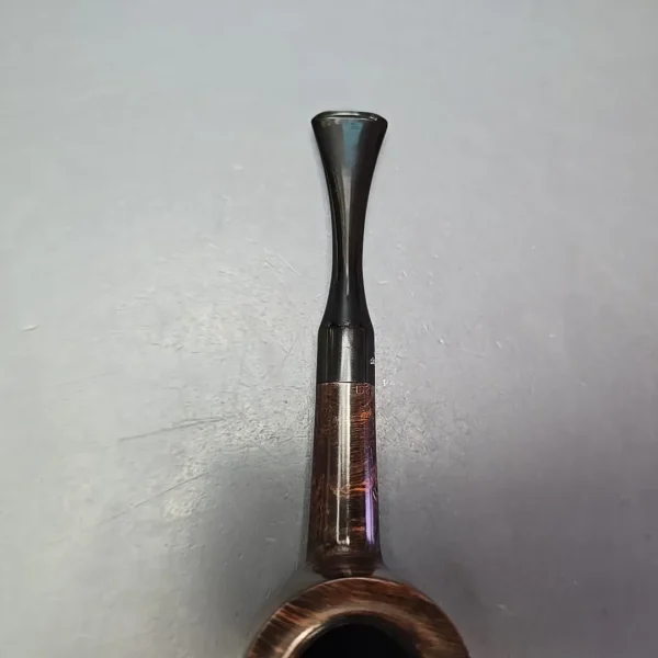 Sasieni Family Era Sportsman Fantail Smooth Pot Estate Briar Pipe, English Estates - Image 7