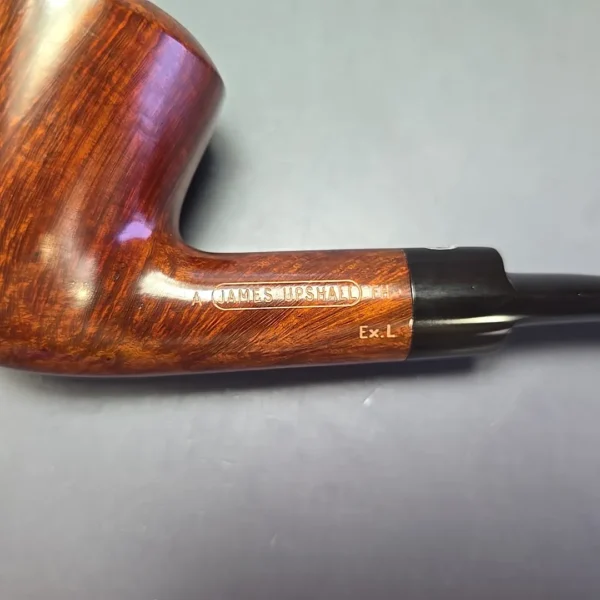 James Upshall A Grade EXL Smooth Dublin Estate Briar Pipe, Unsmoked - Image 10
