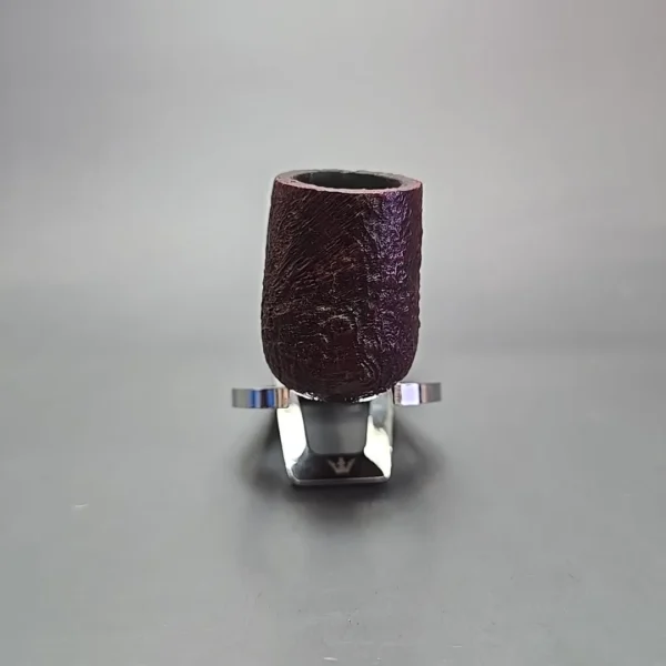 WO Larsen Super 68 Sandblasted Canadian Estate Briar Pipe, Danish Estates - Image 3