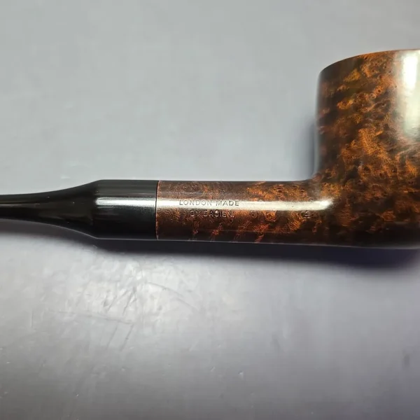 Sasieni Family Era Sportsman Fantail Smooth Pot Estate Briar Pipe, English Estates - Image 11