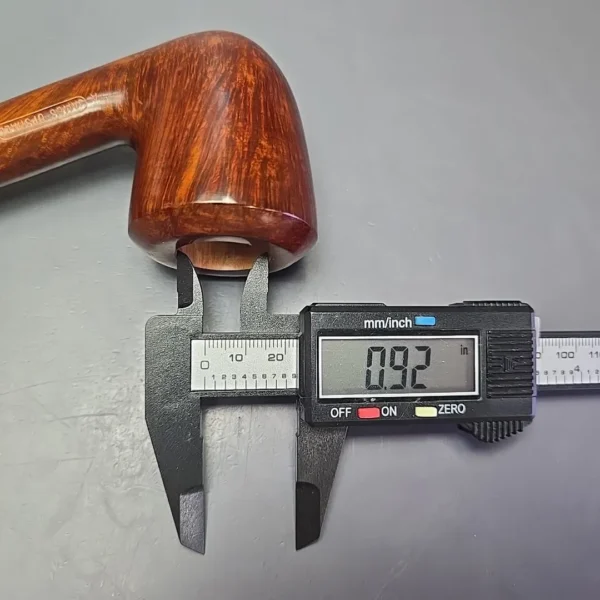 James Upshall A Grade EXL Smooth Dublin Estate Briar Pipe, Unsmoked - Image 13