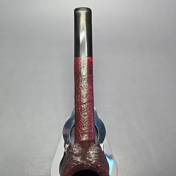 WO Larsen Super 68 Sandblasted Canadian Estate Briar Pipe, Danish Estates - Image 7