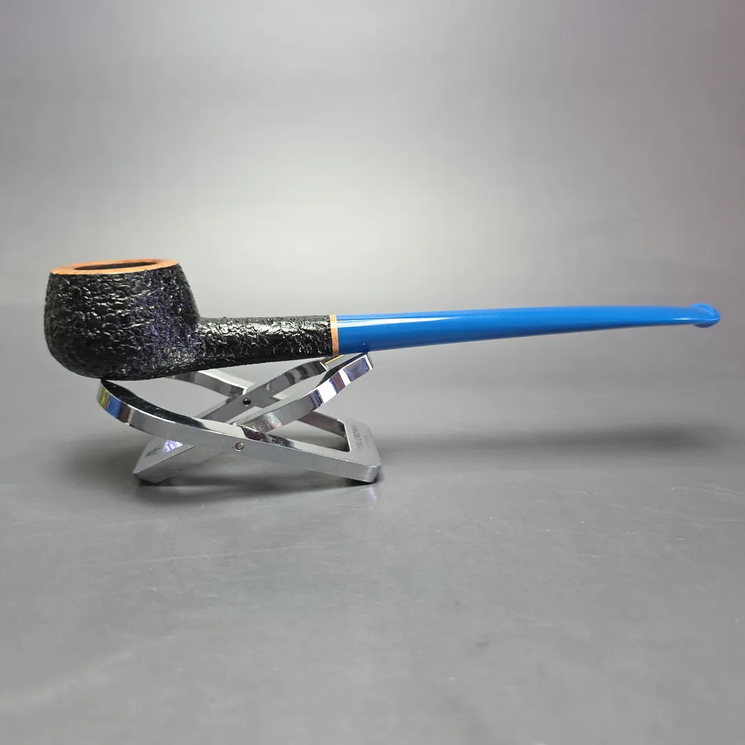 Neil Monier Partially Rusticated Prince Estate Briar Pipe, American Estates - Image 2