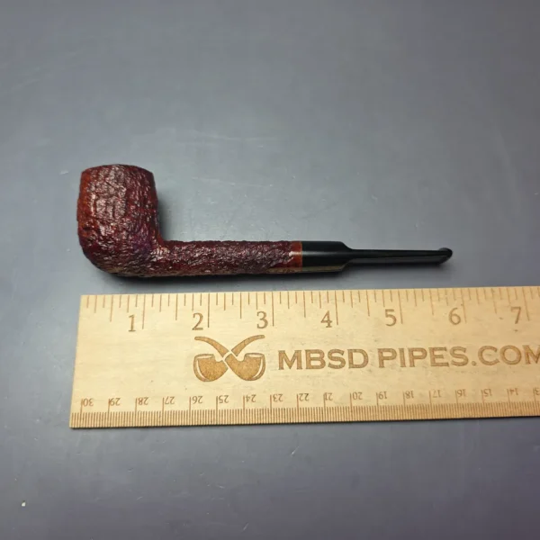 Sean Reum Glacier Partially Rusticated Lovat Estate Briar Pipe, American Estates - Image 9