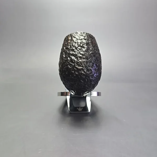 James Upshall Bark EXL Rusticated Bent Billiard Estate Briar Pipe, Unsmoked - Image 3