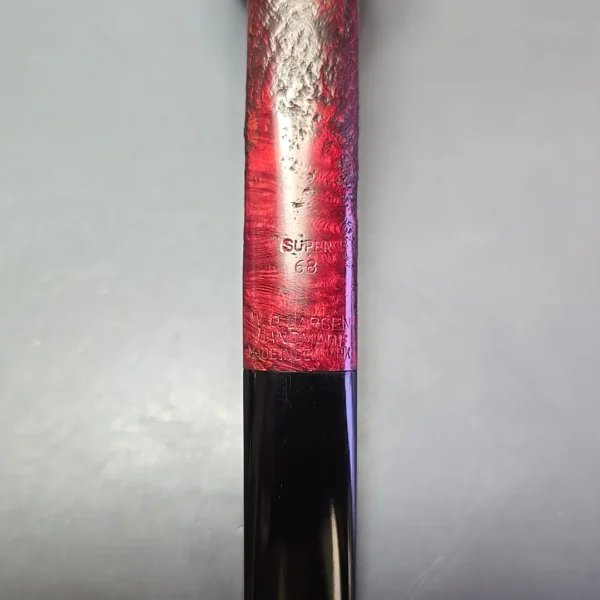 WO Larsen Super 68 Sandblasted Canadian Estate Briar Pipe, Danish Estates - Image 10